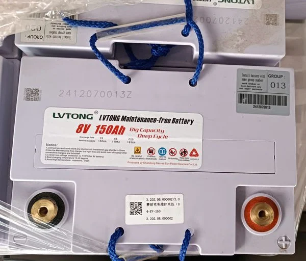 Ắc quy Lvtong 8V-150Ah